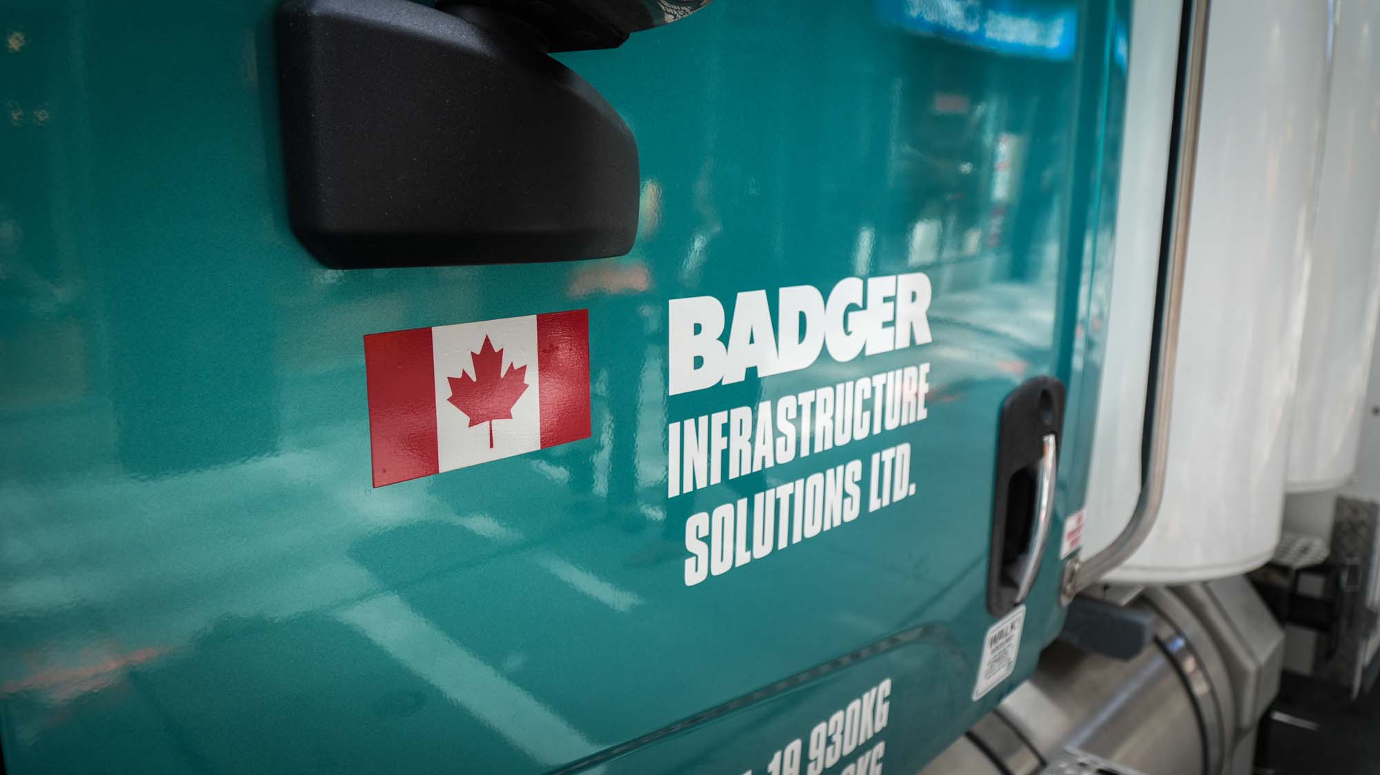 An image of a Badger truck in Toronto.
